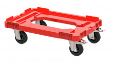 Пластиковые тележки с отверстием