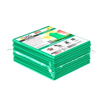 Мешки для мусора 160 л, зеленые, в пачке 10 шт., ПВД, 40 мкм, 900х1100 мм, i-Bag в Калининграде