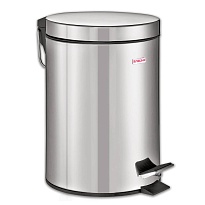Ведро-контейнер для мусора (урна) с педалью LAIMA Classic, 12 л, зеркальное, нержавеющая сталь, со съемным внутренним ведром в Калининграде Ведро-контейнер для мусора (урна) с педалью LAIMA Classic, 12 л, зеркальное, нержавеющая сталь, со съемным внутренним ведром в Калининграде