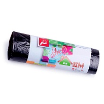 Мешки для мусора 30 л, черные, в рулоне 20 шт., ПНД, 6 мкм, 600х500 мм, Концепция Быта ЭкоДом, 601348 в Калининграде Мешки для мусора 30 л, черные, в рулоне 20 шт., ПНД, 6 мкм, 600х500 мм, Концепция Быта ЭкоДом, 601348 в Калининграде