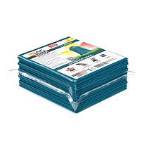 Мешки для мусора 160 л, светло-синие, в пачке 10 шт., ПВД, 40 мкм, 900х1100 мм, i-Bag в Калининграде