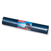 Мешки для мусора 240 л, черные, в рулоне 20 шт., ПВД 35 мкм, 1400х900 мм, PACLAN Big&Strong, 600823 в Калининграде