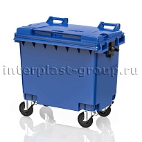 Контейнер для мусора 660 л голубой 660 голубой в Калининграде