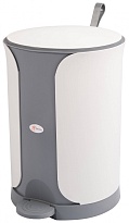 Контейнер для мусора Sтилъ с педалью 7 л серый 7 серый в Калининграде Контейнер для мусора Sтилъ с педалью 7 л серый 7 серый в Калининграде