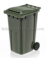 Контейнер для мусора 240 л зеленый облегченный 240 зеленый в Калининграде